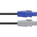 CANFORD AC MAINS CORDSET Powercon NAC3FCA - Powercon NAC3FCB, 1.5mm cable, TRS, 10m, black