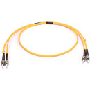 ST-ST SM DUPLEX OS2 9/125 Fibre patch cable 1.0m, yellow