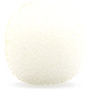 BUBBLEBEE THE MICROPHONE FOAM For lavalier mic, small, 1.2mm bore diameter, white, pack of 10
